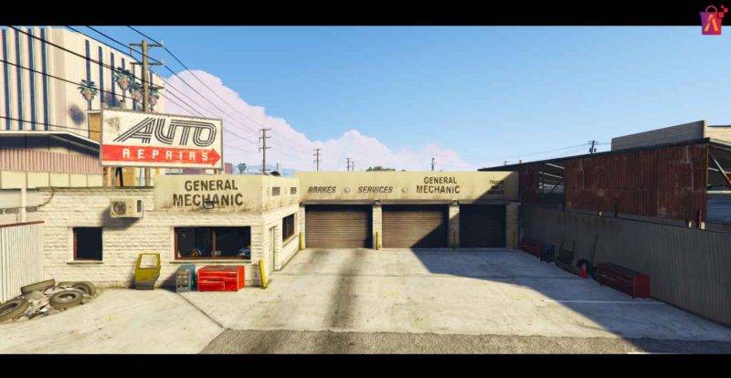 FiveM Mechanic Shop MLO