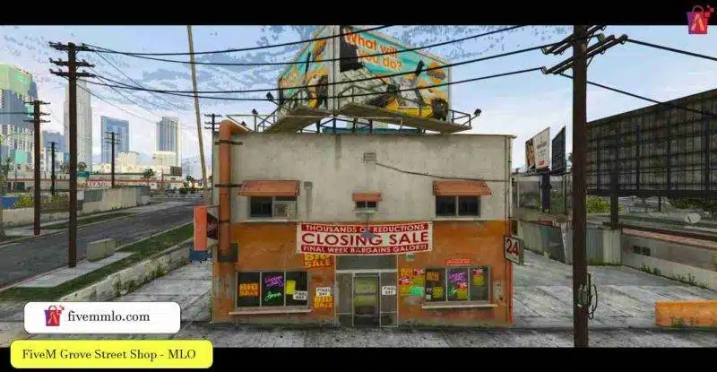 Grove Street Shop MLO FiveM