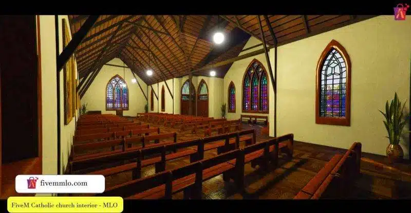 FiveM Catholic church interior