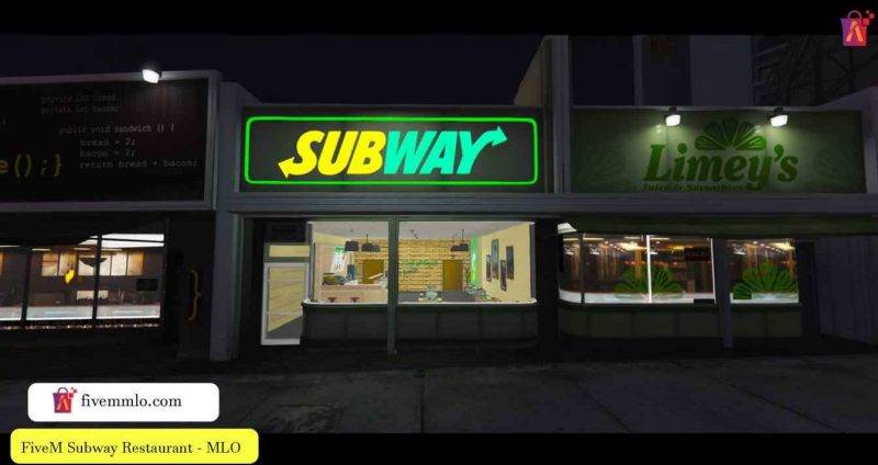 FiveM Subway Restaurant MLO