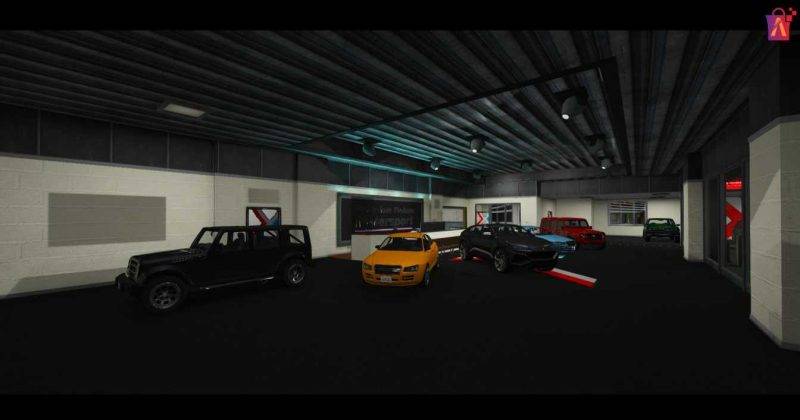 Car Dealership MLO FiveM