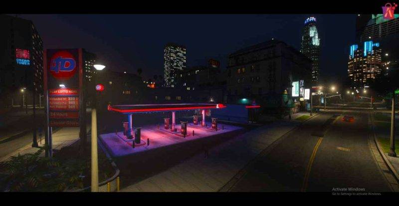 Gas Station MLO FiveM