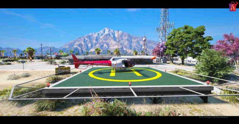 FiveM Sandy Helipad Station MLO